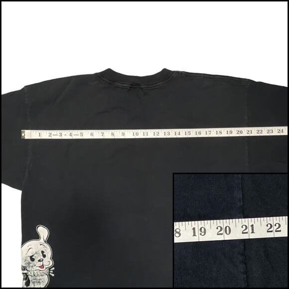 Vintage 90's Betty Boop Princess Diana Graphic Tee Shirt Top Front Back Men's XL - Picture 10 of 12